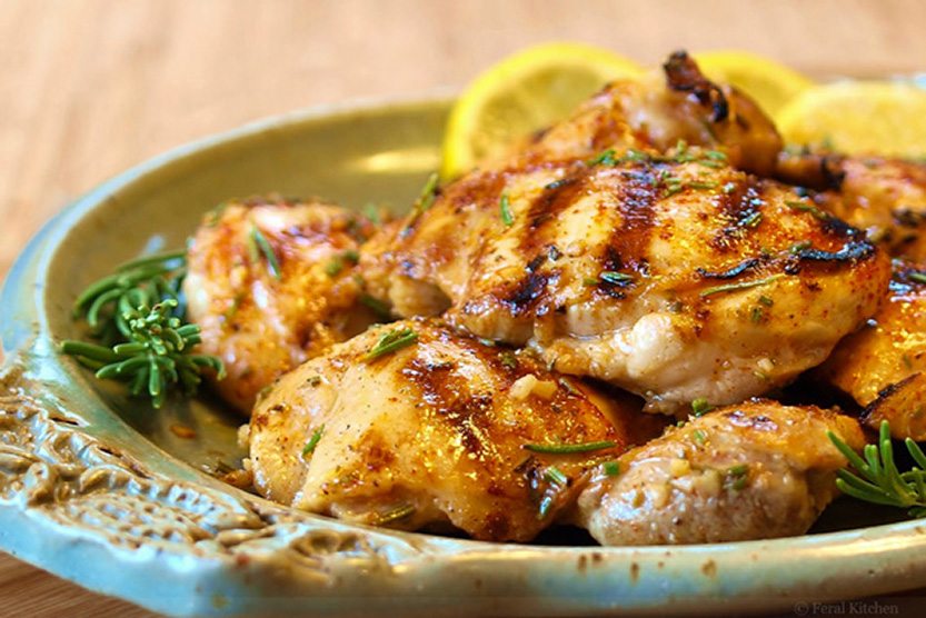 Lemon Chicken With Garlic Rosemary Us Med