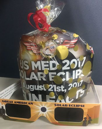 US MED Eclipse Employee Gifts