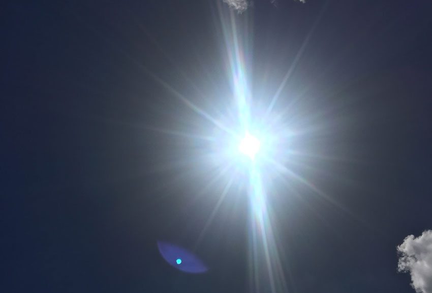 US MED looks towards the Sun