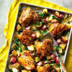 Pan Roasted Chicken & Vegetables