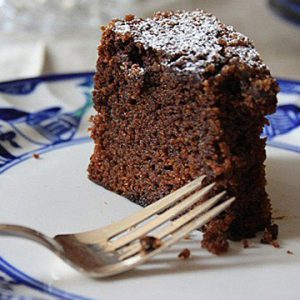 Sugar free Chocolate & Ginger Cake