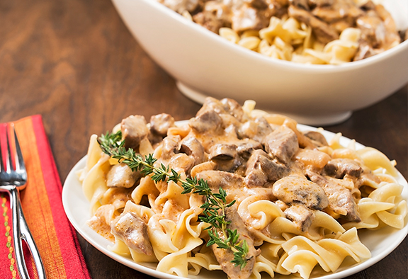 pork stroganoff